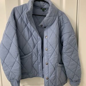 Wild Fable blue quilted jacket